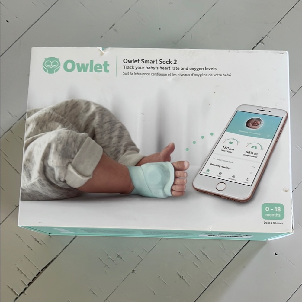 Owlet Smart Sock 2 - Mint